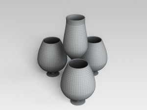 vase set 3D Model