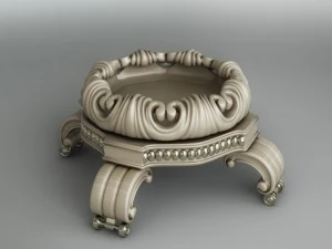 piedistallo per fiori Modello 3D