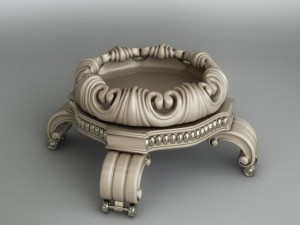 pedestal for flowers 3D Model