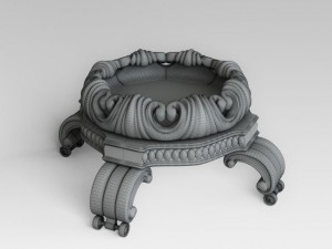 pedestal for flowers 3D Model