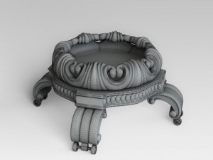pedestal for flowers 3D Model