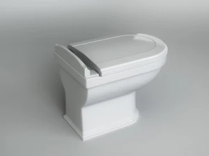toilet wc 02 3D Model
