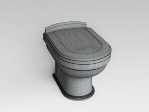 toilet wc 02 3D मॉडल