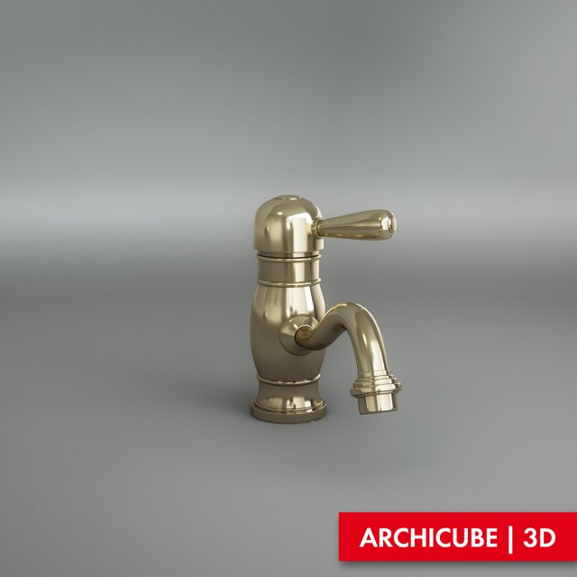 tap mixer 03 3D Модель .c4d .max .obj .3ds .fbx .stl .blend 