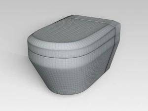 wallmounted wc 3D Model