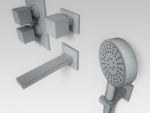 hand shower 3Dモデル