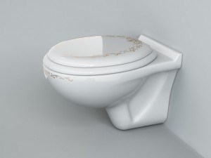 wc Modèle 3D