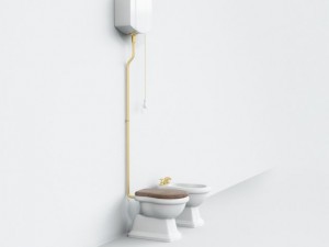 classic toilet Model 3D
