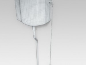 classic toilet Model 3D