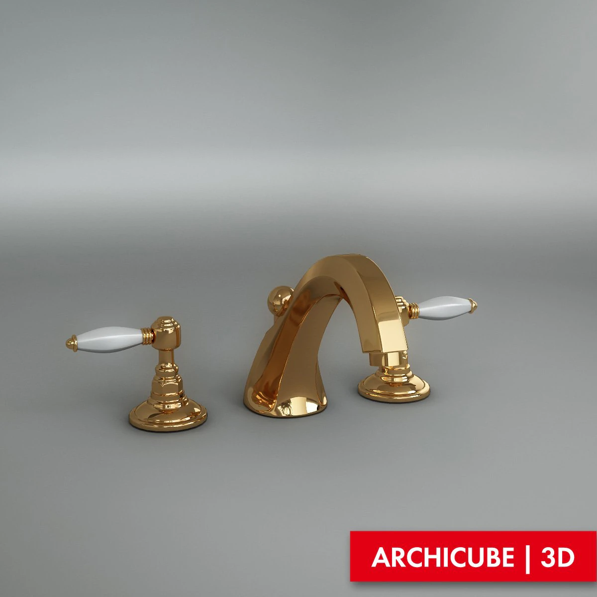 classical tap 3D Model .c4d .max .obj .3ds .fbx .stl .blend 