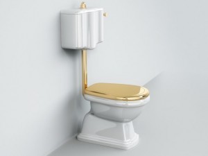 classic toilet 02 3D 模型