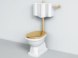 classic toilet 02 3D 模型