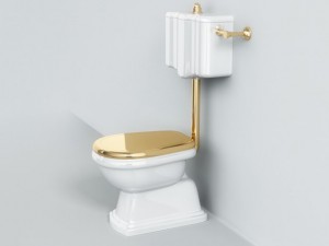 classic toilet 02 3D 模型