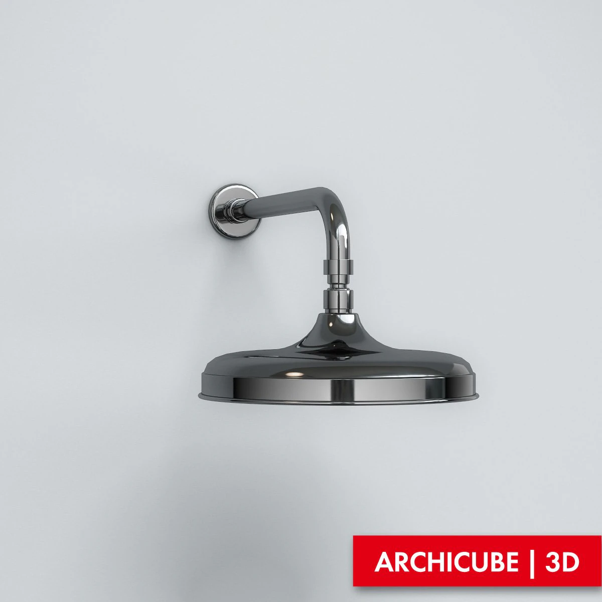 shower head 3D Model .c4d .max .obj .3ds .fbx .stl .blend 