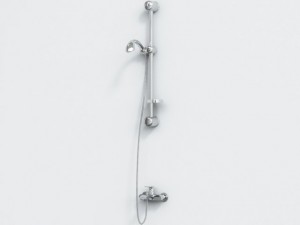 shower set 3D 모델