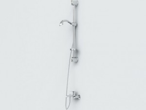 shower set 3D 모델