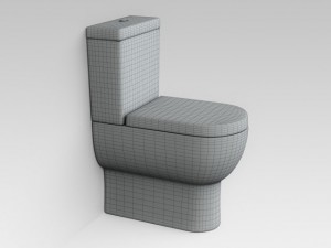 toilet wc 03 3D 模型