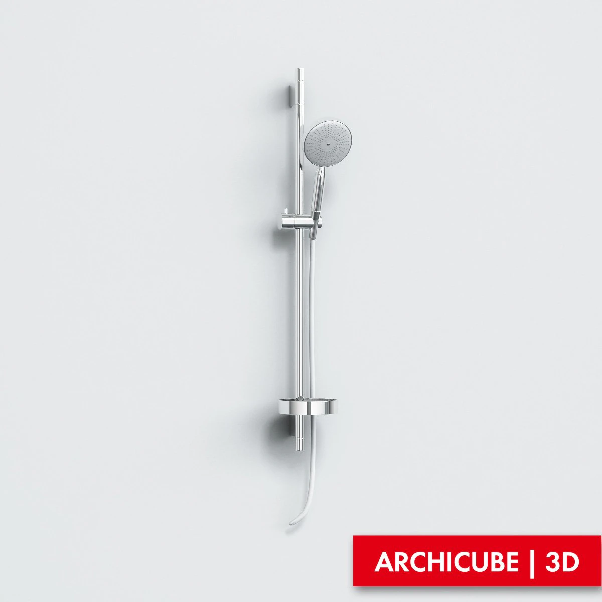 shower mixer 02 3D Model .c4d .max .obj .3ds .fbx .stl .blend 