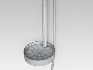 shower mixer 02 3D Model