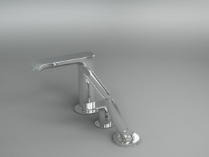 bath tap 3D 모델