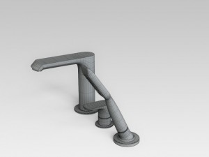 bath tap 3D 모델