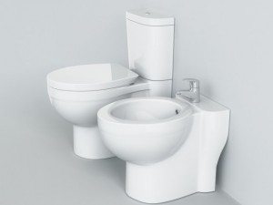toilet  bidet 3D मॉडल