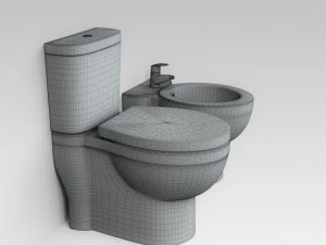 toilet  bidet 3D Model