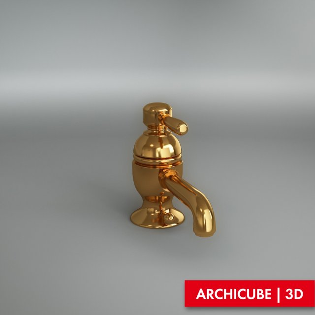 tap mixer 05 3D Model .c4d .max .obj .3ds .fbx .stl .blend 