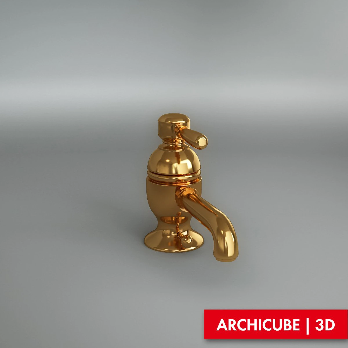 tap mixer 05 3D Model .c4d .max .obj .3ds .fbx .stl .blend 