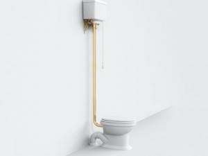 classic toilet 03 3D Модель