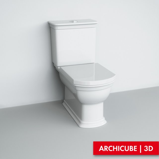 wc floorstanding 3D Model .c4d .max .obj .3ds .fbx .stl .blend 