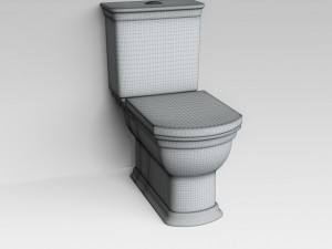 wc floorstanding 3D Model