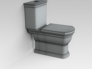 wc floorstanding 3D Model