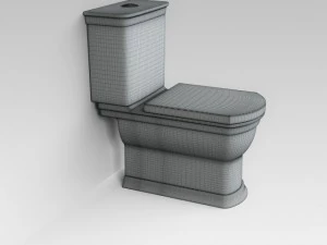 wc floorstanding 3D Model