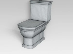 wc floorstanding 3D Model