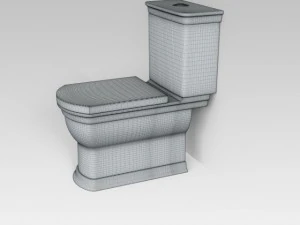wc floorstanding 3D Model