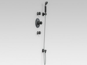 shower mixer 03 3D Modell