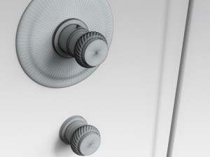shower mixer 03 3D Modell