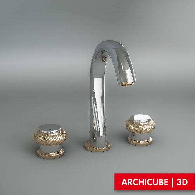 classic tap 02 3D Model .c4d .max .obj .3ds .fbx .stl .blend 