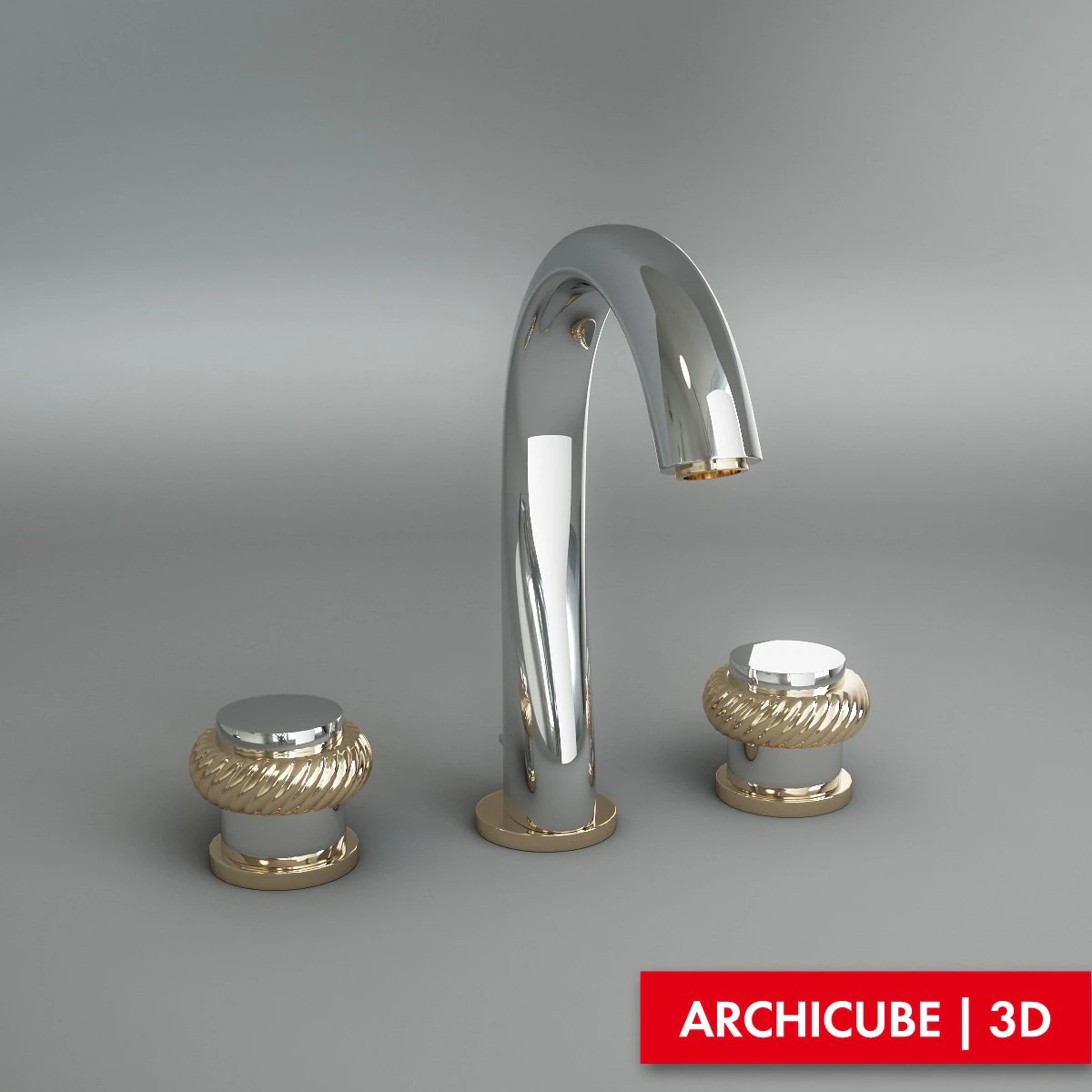 classic tap 02 3D Model .c4d .max .obj .3ds .fbx .stl .blend