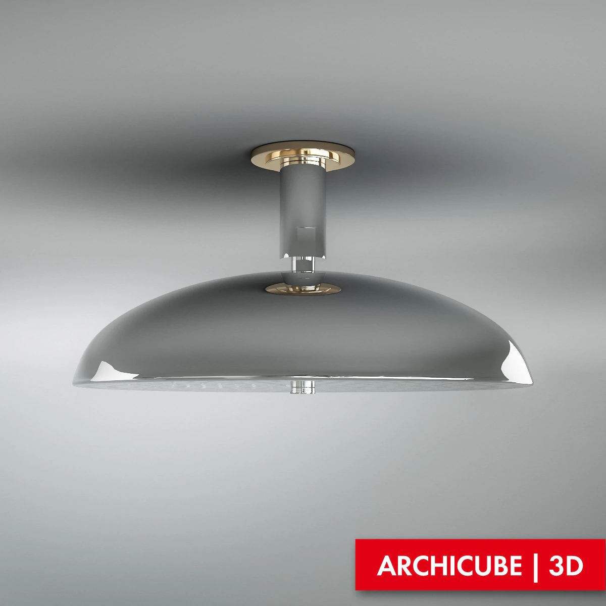 shower head 02 3D Model .c4d .max .obj .3ds .fbx .stl .blend 