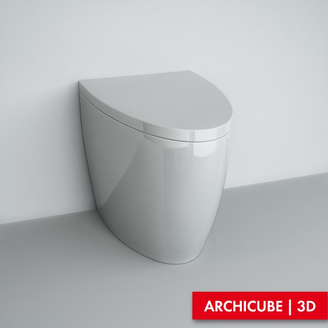 toilet 02 Model 3D .c4d .max .obj .3ds .fbx .stl .blend 