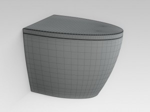 toilet 02 Model 3D