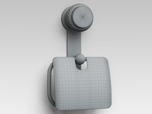 toliletpaper holder Modelo 3D