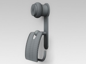 toliletpaper holder Modelo 3D