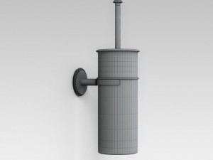 brush holder 3D 模型