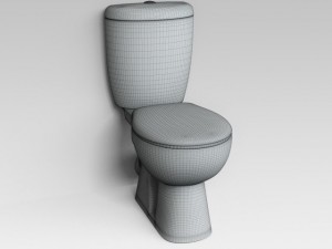 toilet 04 3D-Modell
