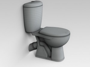 toilet 04 3D-Modell