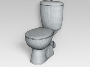 toilet 04 3D-Modell