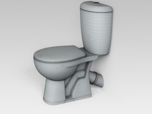 toilet 04 3D-Modell
